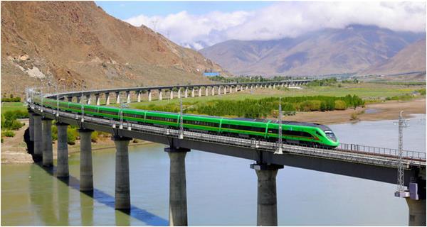 最美天路通車，鋼軌托起“復(fù)興號(hào)”開上了世界屋脊！